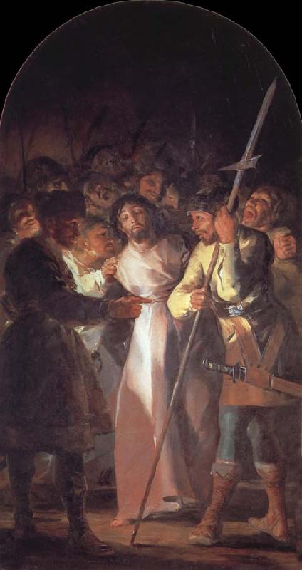Francisco Goya Taking of Christ oil painting picture